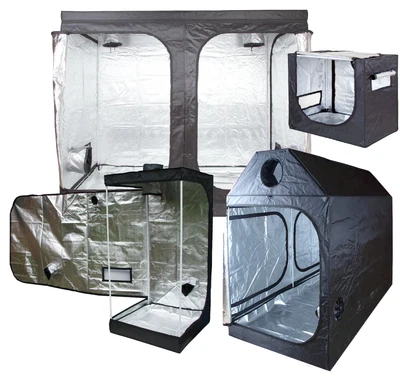 £66.50 • Buy Grow Tent Grow Box Indoor Growing Hydroponics Hydro Oxford Mylar Roof Loft Tent