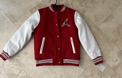 Jordan Kids' Varsity Jacket- Size Large • $95