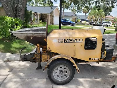 Mayco C-30hd Concrete Pump • $12000