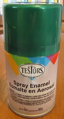 Testors Model Master Gloss GREEN METALLIC FLAKE Enamel Spray Paint Can 3 Oz 1630 • $9.65