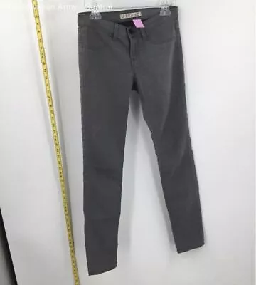 J Brand Womens Gray Dark Wash Pockets Casual Denim Skinny Jeans Size 26 • $7.99