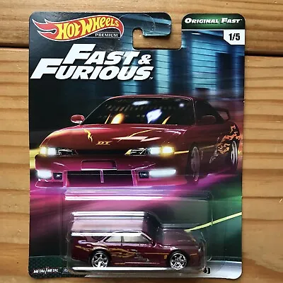 Hot Wheels Fast & Furious Nissan Silvia 240SX (S14) Original Fast 1/5 2019 • $40