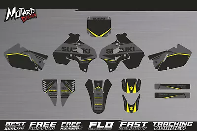 Suzuki Graphics Kit RM 125 250 1996 1997 1998 Decals Sticker Motocross Dekor MX • $159.90