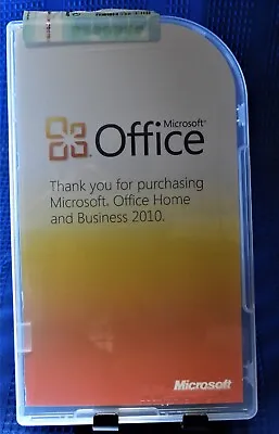 Microsoft Office Home And Business 2010 Product Key Card Only • $19.99