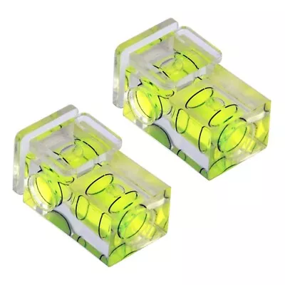 3X(2 PCS Hot Shoe Bubble Level Camera Two Axis Spirit Level For Digital And9505 • $7.82