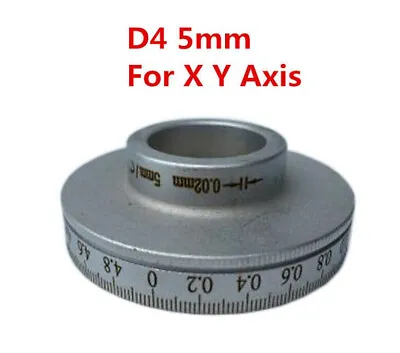 1x Milling Machine D4-5mm Dial For XY Axis Verticcal Turret Mill Tool Bridgeport • $14.95