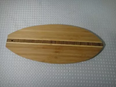 Bamboo Small Cutting Board Surfboard Shape By Totally Bamboo • $24.99