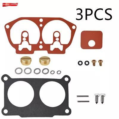 3PCS Carburetor Repair Kit For Yamaha Outboard V6 115 130 150 175 200 225 HP • $21.92