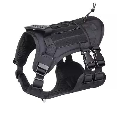 Tactical Dog Harness With Handle No-pull Large Military Dog Vest US Working Dog • $13.29