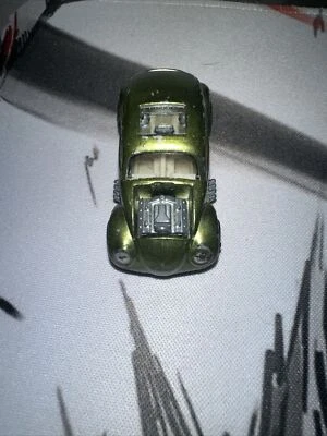 $40 • Buy Vintage Hot Wheels Redline 1967 Custom Volkswagen Bug Lime Green Nice