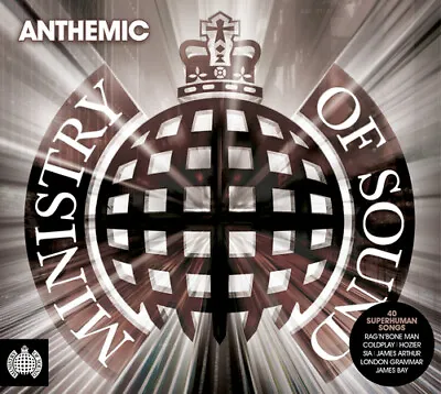 Various Artists : Anthemic - Ministry Of Sound CD 2 Discs (2017) Amazing Value • £2.88