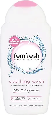 £2.85 • Buy Femfresh Ultimate Care Soothing Wash, PH Balanced Feminine Wash 250ml