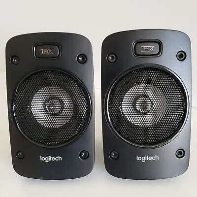 $69.95 • Buy Logitech Z906 THX Certified Satellite Speaker Pair – 5.1 Channel 67 Watt -Tested