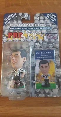 Zinedine Zidane Juventus PRO011 Corinthian Prostars Platinum Blister Pack • £15