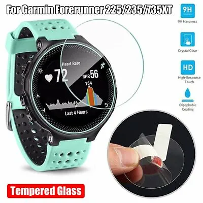 Glass Protective Film For Garmin Forerunner 235 225 735XT Screen Protectors • $6.59