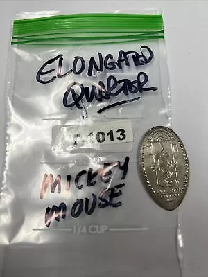 EXONUMIA BLOWOUT: Mickey Mouse Disney MGM Studios Elongated Quarter T-1013 • $9.98