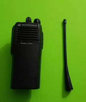 Motorola CP200 UHF Radio 4 Ch 438-470 Mhz - W Battery Tested Working No Charger  • $64.48