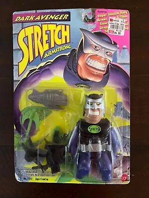 Vintage Dark Avenger Stretch Armstrong 1995 Cap Toys NEW MOSC Action Figure • $27.50