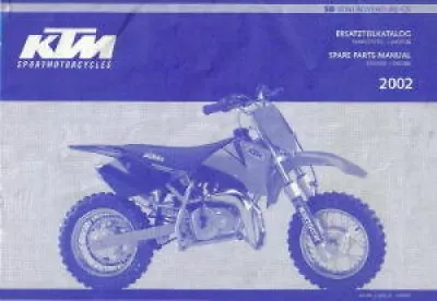 2002 KTM 50 Mini Adventure GS Engine And Chassis Spare Parts Manual : 320875 • $9.74