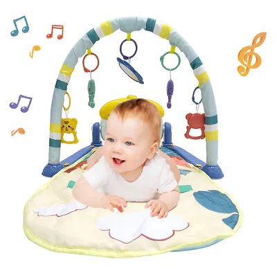 £18.99 • Buy 3in-1 Baby Kick And Play Piano Gym Infant Toddler Activity Play Mat With Toys UK