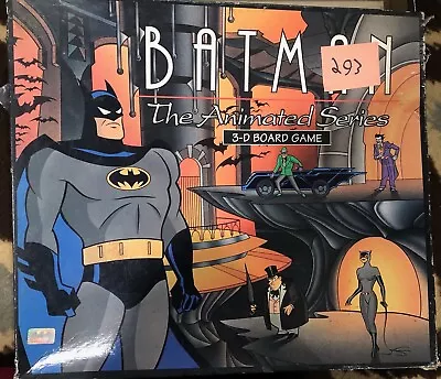Vintage Batman 3-D Board Game Parker Bros 1982 100% Complete  • $2.99