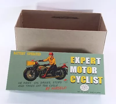 Modern Toys Japan Expert Motor Cyclist Atom Motorcycle. OG OK Fake Box Only. • $100