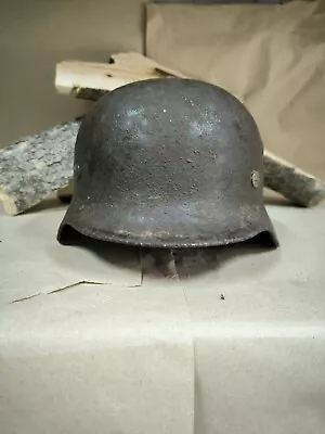 Helmet German Original Nice Helmet M40 Original WW2 WWII Size 64 • $299.99
