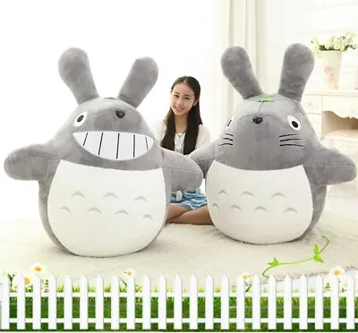 NEW Large Huge Big Anime Neighbor TOTORO Plush Doll Pillow Soft Stuffed TOY Gift • $39.60