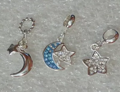 NEW DaVinci Beads & Charms Interchangeable Jewelry - Stars & Moons Dangles • $8