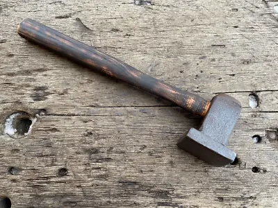 Vintage Blacksmith Flatter Hammer Blacksmith Hammer Forge Anvil Tools 3lb H • $64.86