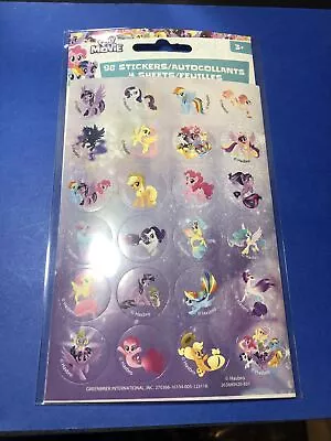 Hasbro My Little Pony Movie 96 Stickers 4 Sheets Party Favors Teachers • $2.18