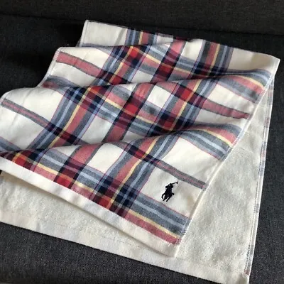 All Sold. Please Wait For Next Batch. NEW Ralph Lauren Polo Tartan Cotton Towel • £9.99