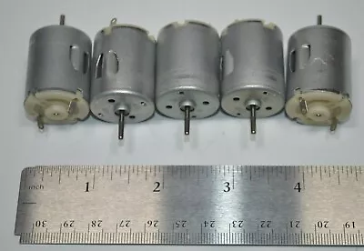 Lot Of 5 NEW Mabuchi RC-280 Motor 4.5-8.4 VDC - 14260 RPM / 7.2 VDC  R/C Toy • $13.99