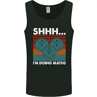 Im Doing Maths Funny Gym Bodybuilding Mens Vest Tank Top • £10.49