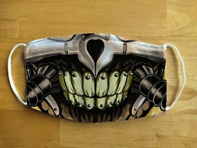 £7.38 • Buy Face Mask Mad Max Immortan Joe Steampunk Skull Reusable Protection Face Cover UK