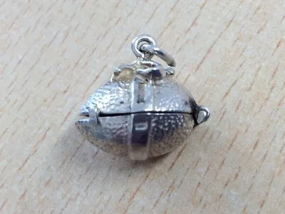 Vintage Silver Nuvo Opening Easter Egg Charm 1970  • £24