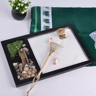 Zen Garden Set -Japanese Zen Room Décor Gift Set For Meditation Relaxation • $50.66