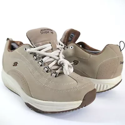 Sketchers Shape Ups Women’s XF Energy Blast Shoes 12321 Stone/Brown Size 9 • $49.99