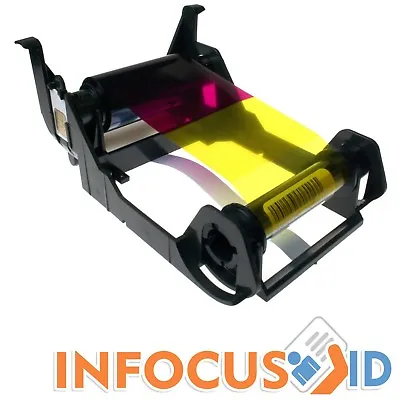 Zebra 800011-140 YMCKO Full Colour Ribbon 100 Prints For ZXP Series 1 Printers • £32.99