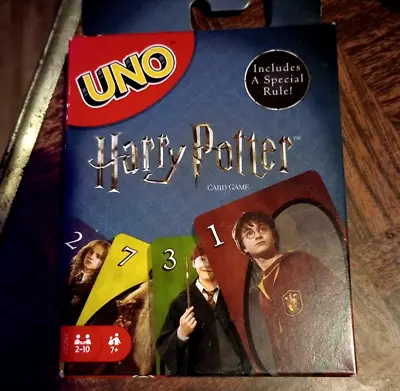 Uno Harry Potter Family Card Game - Multi-Colour FNC42 Mattel Games NEW  • $12.99
