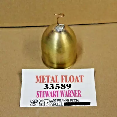 $125 • Buy 1928 Chevrolet Vacuum Tank Float - Stewart Warner 