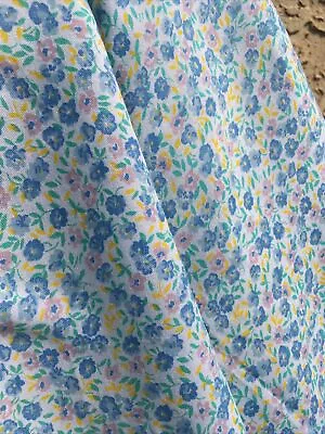 1 Yard Vintage 100% Cotton Fabric For Quilt 33” Wide New • $4.99