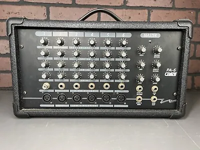 *CRATE PA-6 Audio Amplifier Mixer 6 Channel Preowned • $100