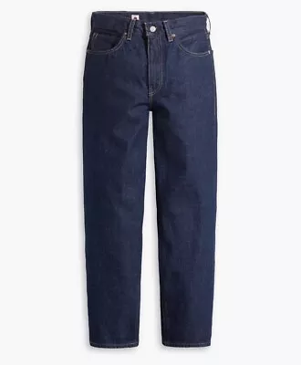 LEVIS Women’s “Column Pant” Selvedge Jeans Indigo Japanese Denim 27x30 RRP £190 • £65