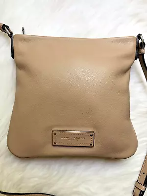 Marc Jacobs Too Hot To Handle Sia Soft Leather  Sandstone Crossbody Bag • $79.99