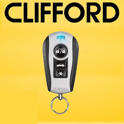 Clifford G5 3 Car Alarm Button Remote Fob Arrow 5.1 New Style • $50.47