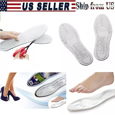 Memory Foam Shoes Insoles Arch Support Comfort Plain Relief Insert Pad Men Women • $6.99