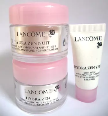 £24.95 • Buy LANCOME Hydra Zen Set Day + Night 15ml Each + Eye 5ml Brand New