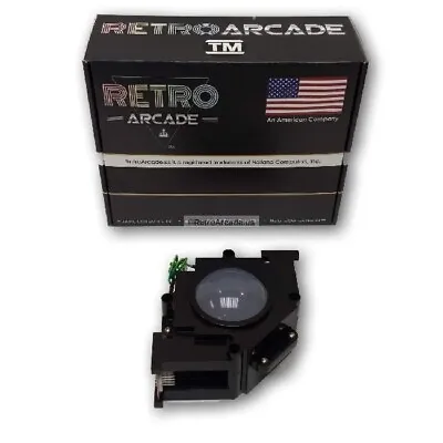 RetroArcade.us Track Ball 3 Inch Arcade Game Trackball Jamma Mame PCB Connector • $74.95