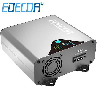 EDECOA Smart Battery Charger 12V 30A AC To DC Power Supply PFC Caravan/Boat/Auto • £99.99
